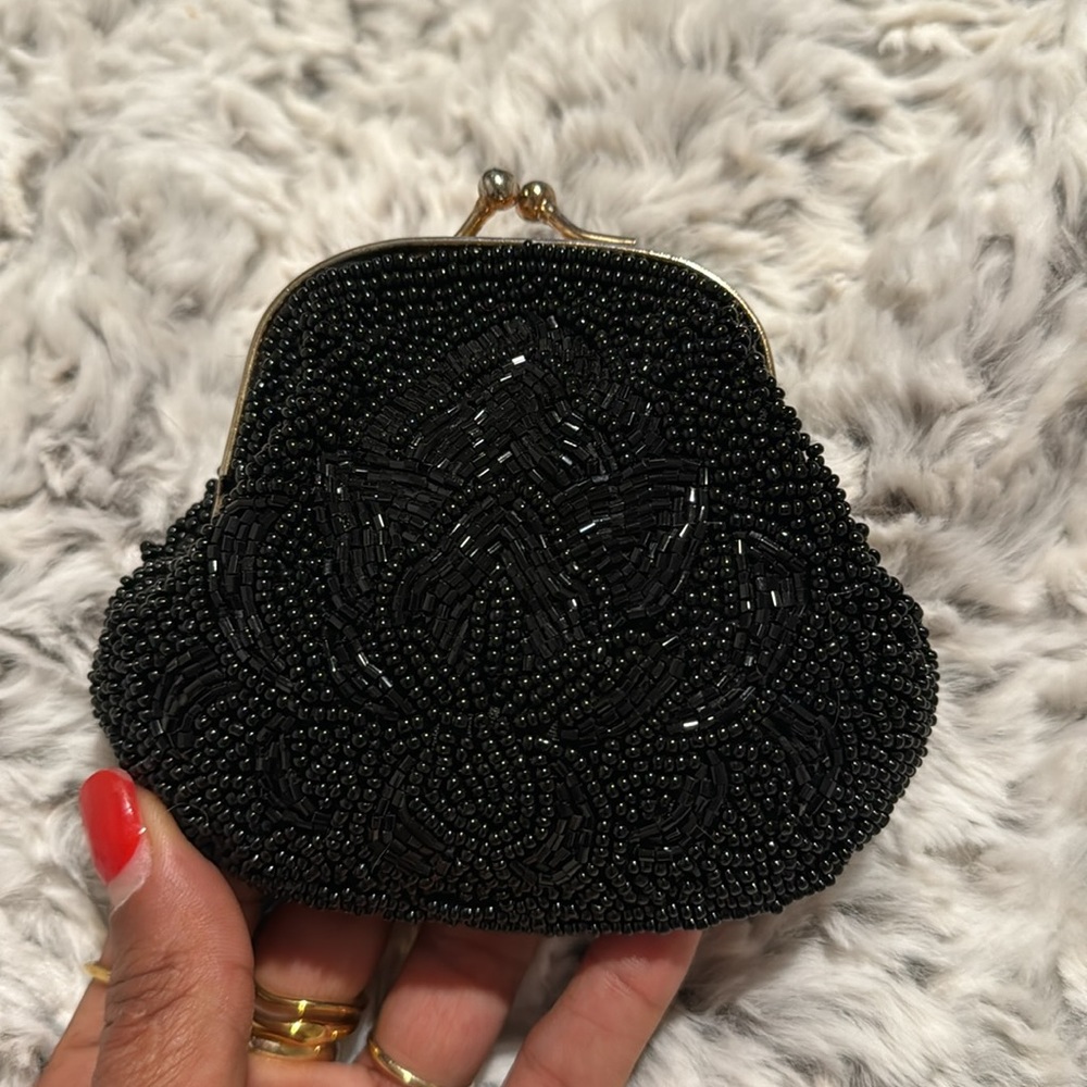 Vintage Beaded Coin Purse 👛 - Picture 3 of 8